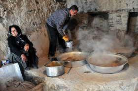 جشن انگور در روستای هزاوه اراک